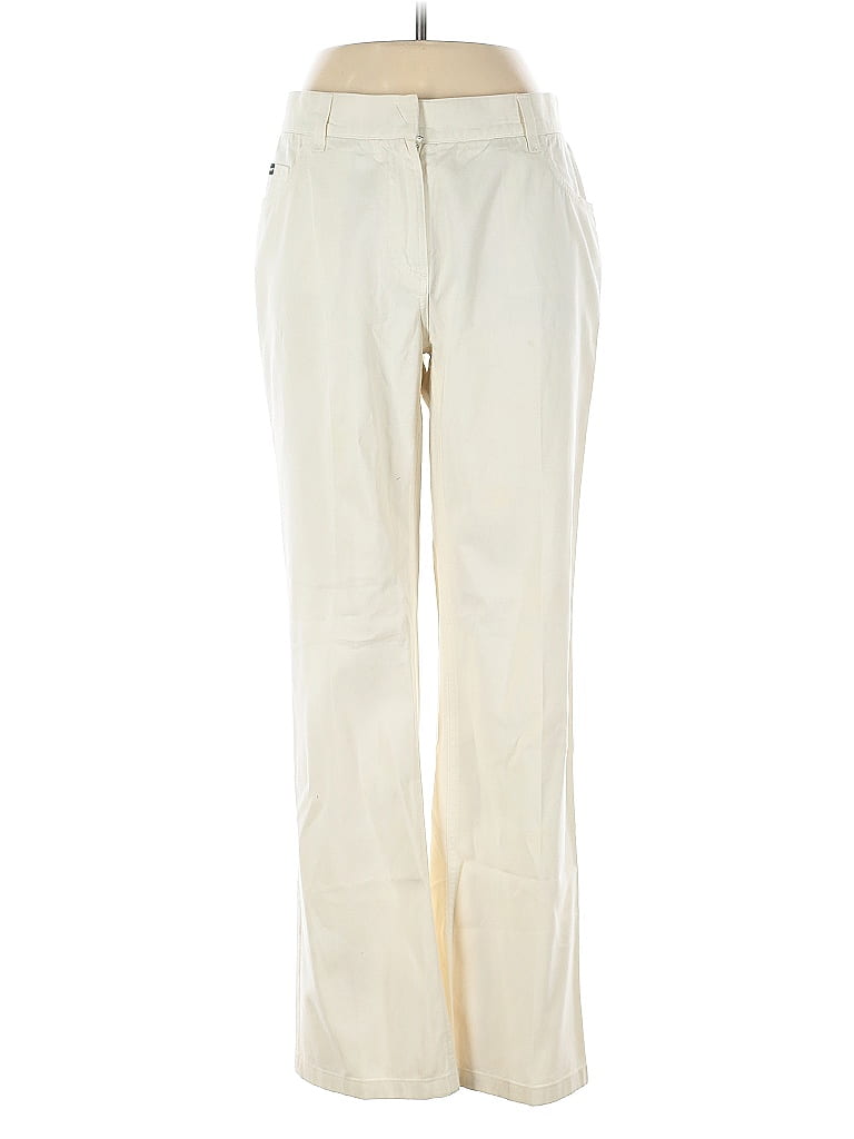 Dolce & Gabbana Ivory Casual Pants Size EU (IT) 42 / US 6 - photo 1