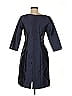 Lotusgrace 100% Polyester Solid Blue Cocktail Dress Size 6 - photo 2
