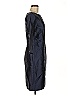 Lotusgrace 100% Polyester Solid Blue Cocktail Dress Size 6 - photo 4