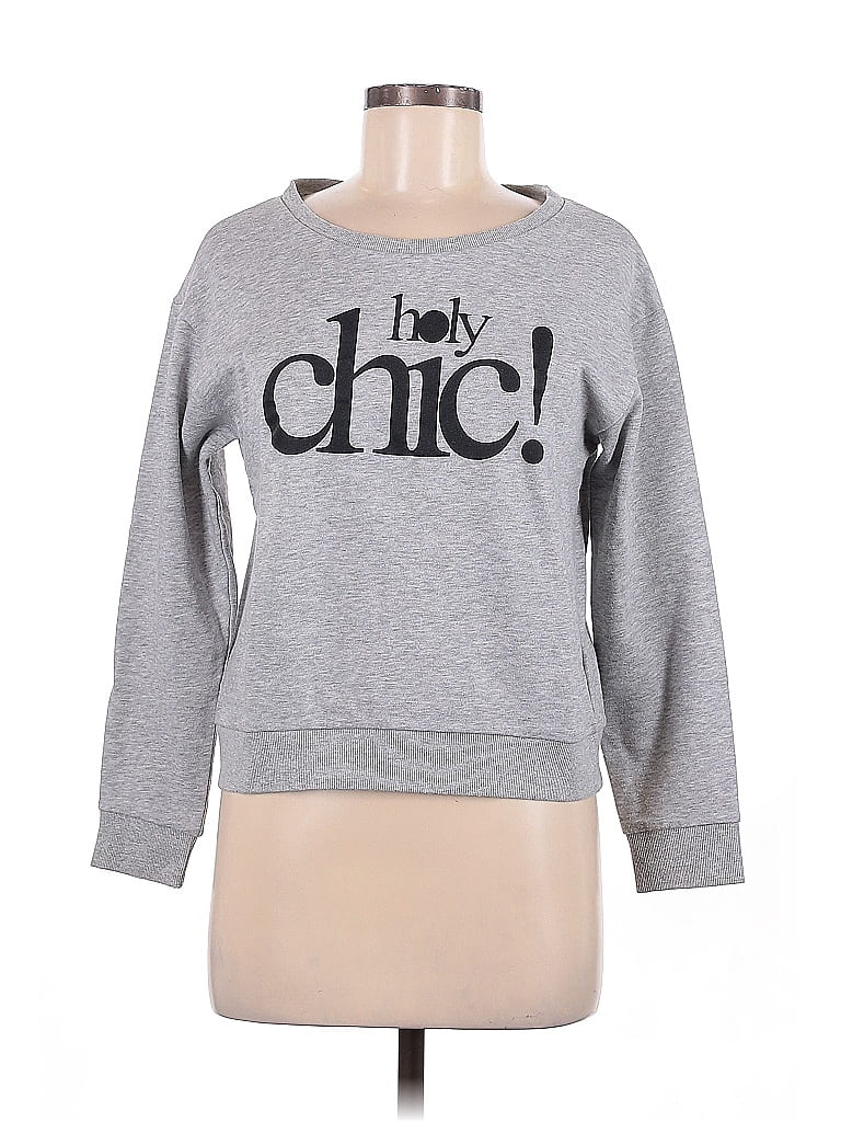 Pre-owned Divided By H&m Sweatshirt In Gray