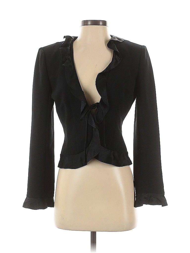 Kay Unger 100% Polyester Black Blazer Size 4 - photo 1