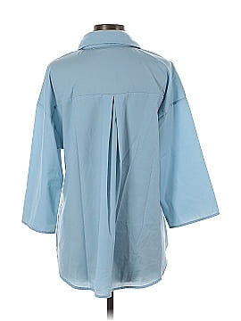 NORACORA 3/4 Sleeve Button-Down Shirt (view 2)