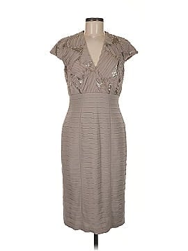 限定!! TADASHI SHOJI Vネック プリーツ クレープガウン Tadashi Shoji Women's Clothing On Sale Up To 90% Off Retail