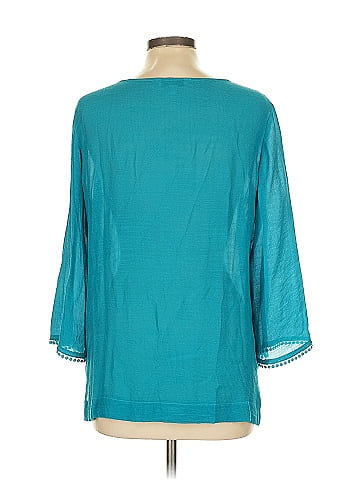 Counterparts 3/4 Sleeve Blouse (view 2)