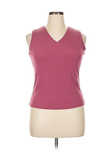 Casual Corner Sleeveless T-Shirt (view 1)