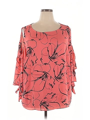 Bold Elements 3/4 Sleeve Blouse (view 1)