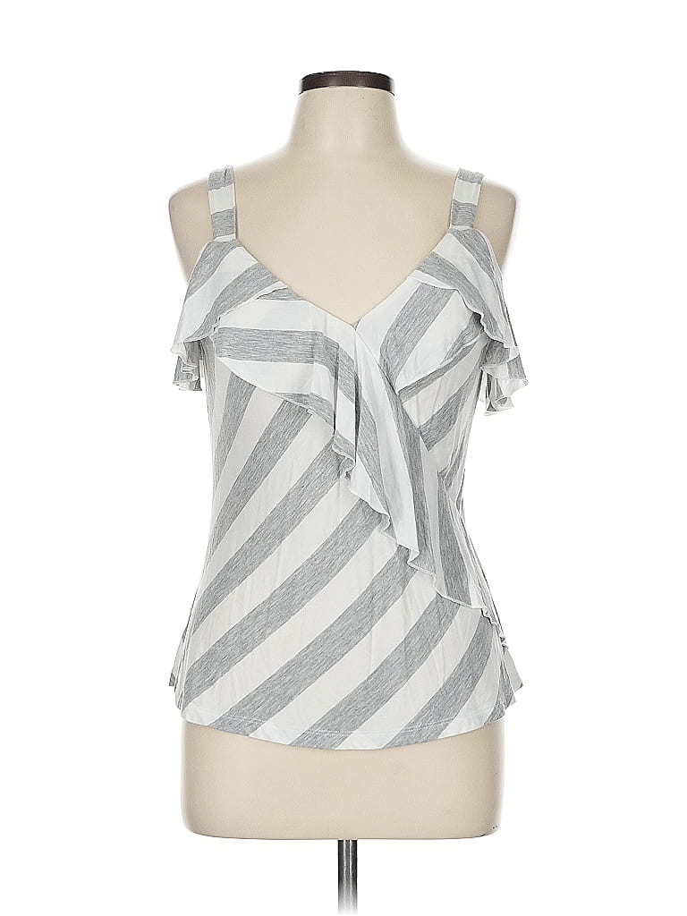 Pre-owned Soho Sleeveless Blouse In Gray