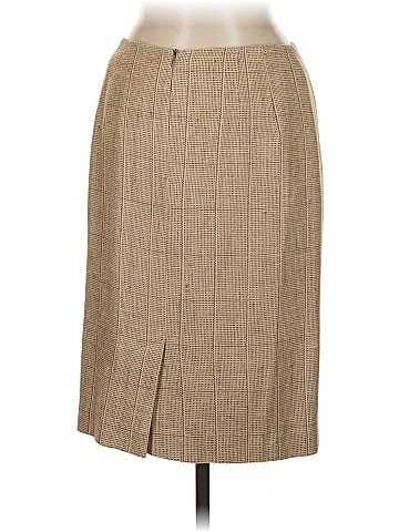 Linda Allard Ellen Tracy Silk Skirt (view 2)
