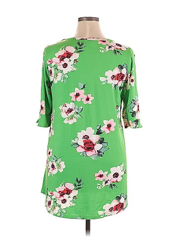 New York Laundry 3/4 Sleeve Blouse (view 2)