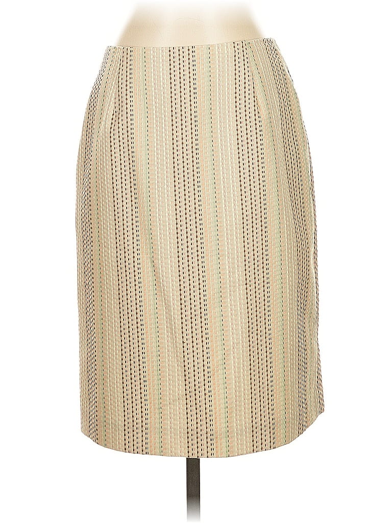 Pre-owned Harold's Formal Skirt In Brown