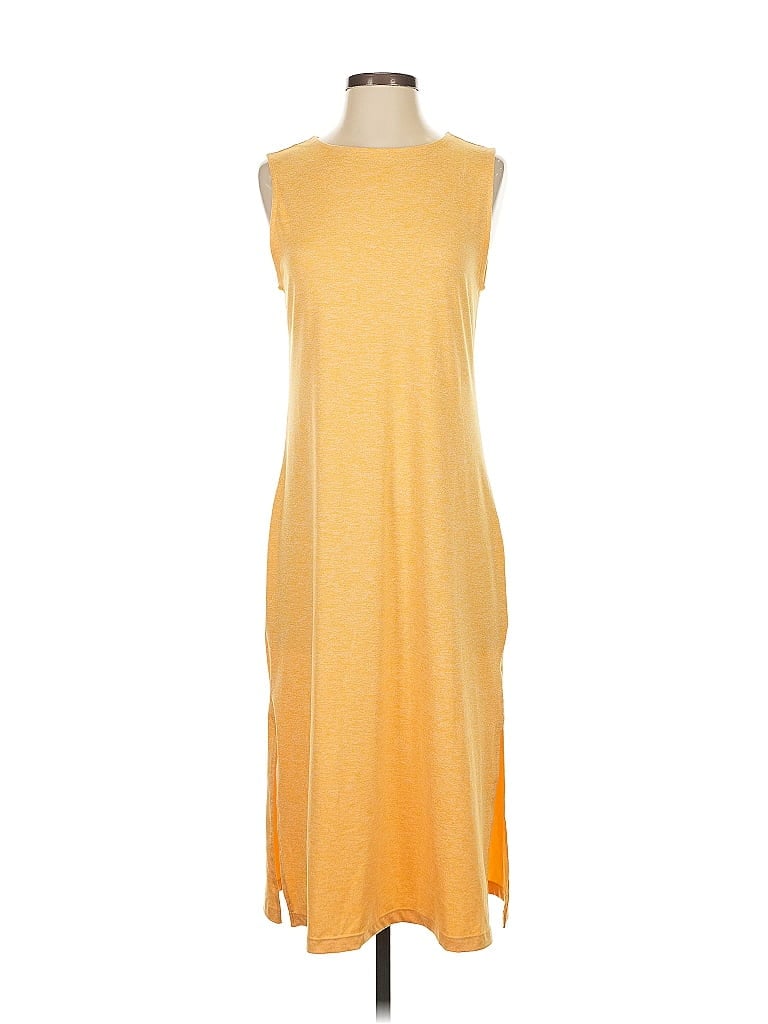 Click to view more detailed imagery on our partner's website Pre-owned Zyia Active Casual Dress In Yellow