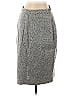 Sonia Rykiel Tweed Gray Wool Skirt Size EU 40 / US 10 - photo 1