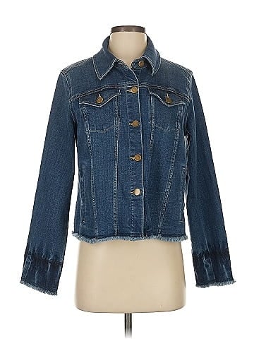LOGO by Lori Goldstein Denim Jacket (view 1)
