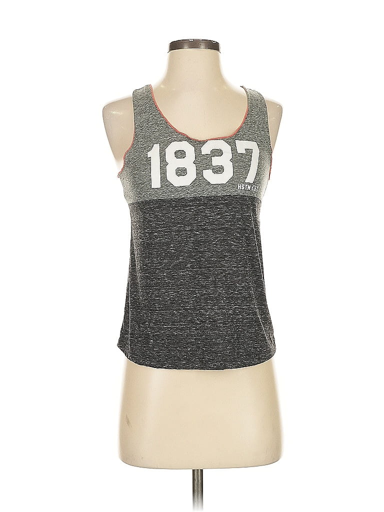 Corner Shop Gray Tank Top Size XS - photo 1