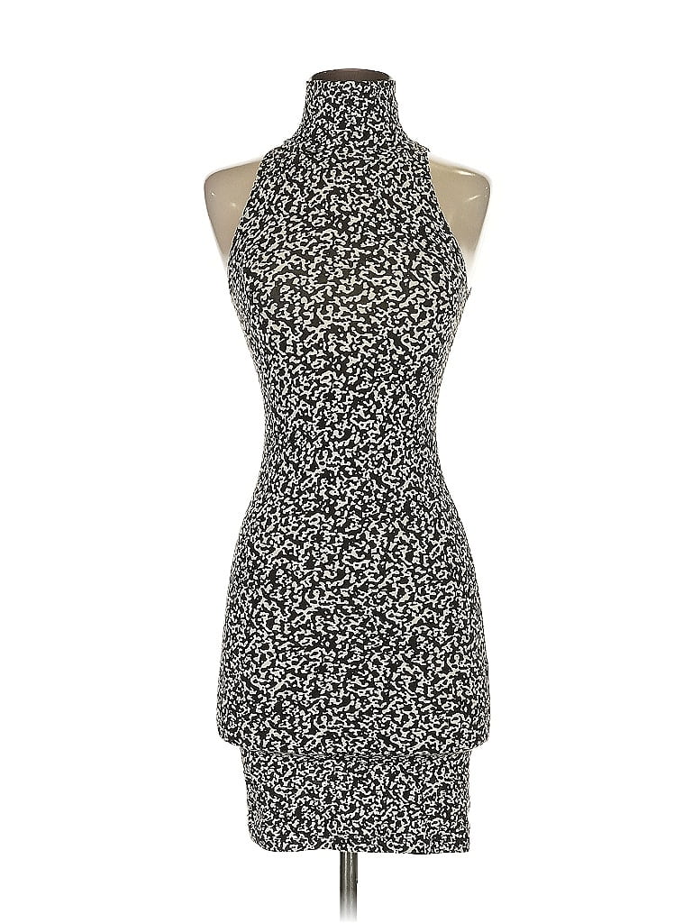 Pre-owned Nathalie Du Pasquier For American Apparel Cocktail Dress In Silver