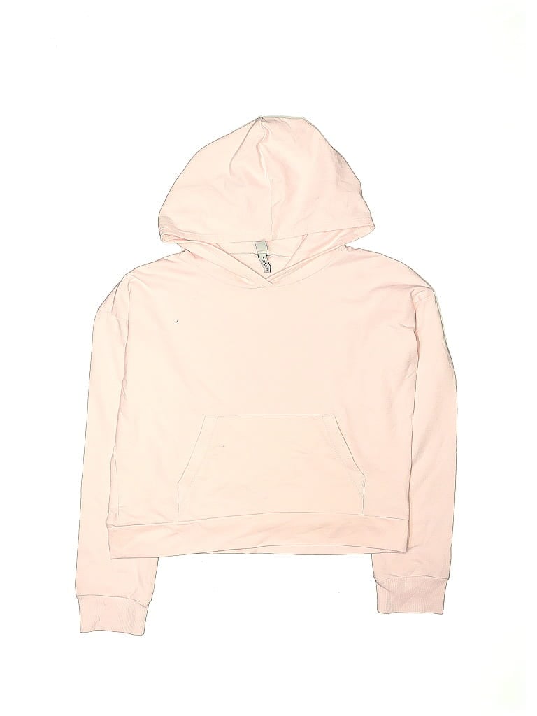 Pre-owned Z By Zella Kids' Pullover Hoodie In Pink