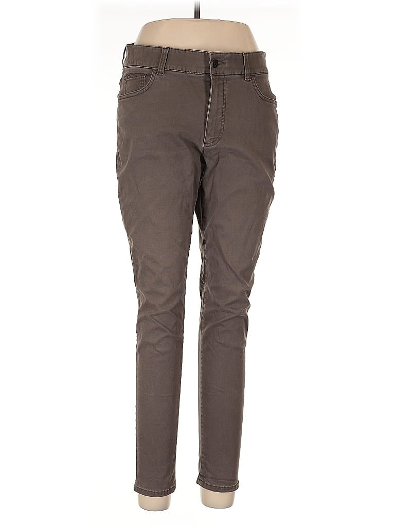 Pre-owned Chaps Khaki Pant In Brown