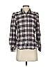 Rails Plaid Gray Long Sleeve Blouse Size XS - photo 1