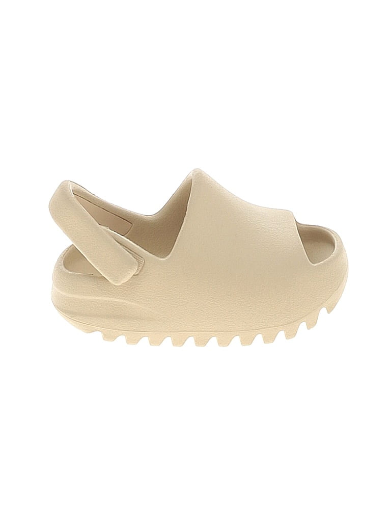 Adidas x Yeezy Solid Ivory Sandals Size 5 - photo 1