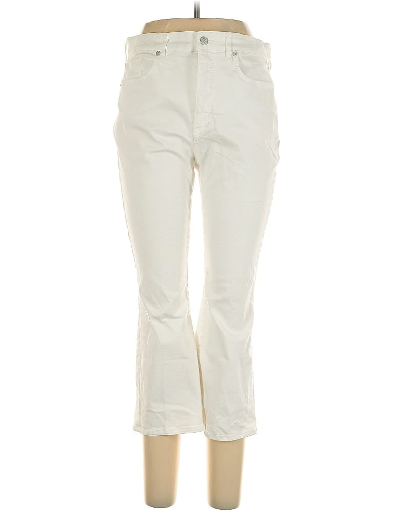 Pre-owned Ann Taylor Loft Jeans In White