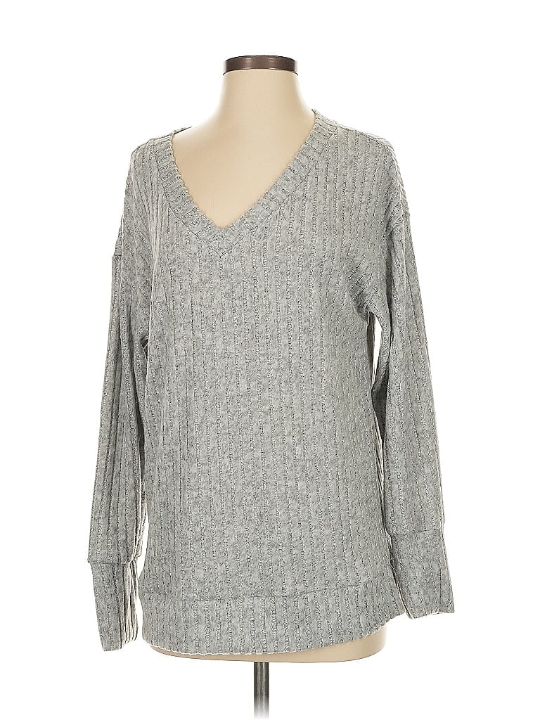 Pre-owned Unbranded Pullover Sweater In Gray