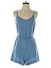 Ann Taylor LOFT Solid Blue Romper Size 2 - photo 1