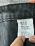 RES Denim Solid Black Denim Skirt Size 30 waist - photo 4