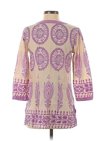 Calypso St. Barth 3/4 Sleeve Blouse (view 2)