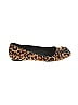 Burberry Animal Print Brown Tan Pony Hair Ballet Flats Size EU 37 1/2 - photo 1