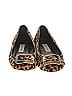 Burberry Animal Print Brown Tan Pony Hair Ballet Flats Size EU 37 1/2 - photo 2