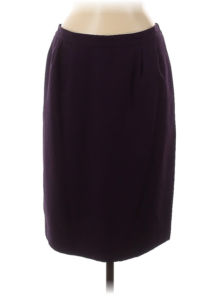 Pre-owned Unbranded Formal Skirt In Purple