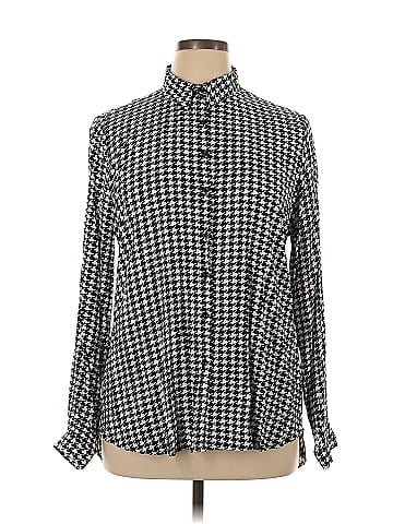 Big Dart Long Sleeve Blouse (view 1)