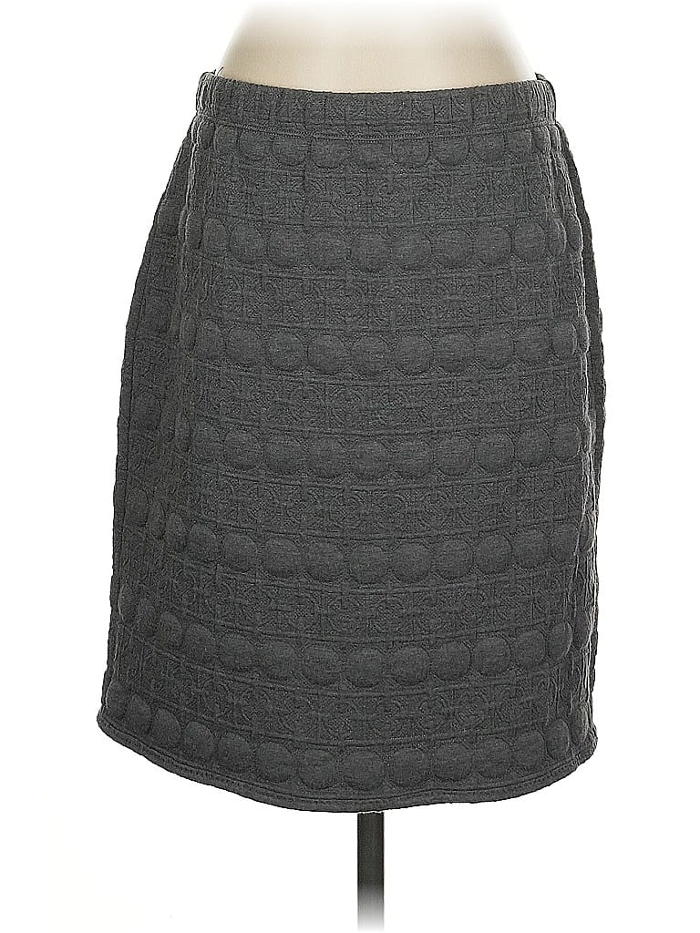 Pre-owned Max Studio Casual Skirt In Gray