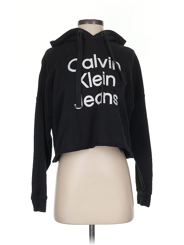 Pre-owned Calvin Klein Jeans Est.1978 Calvin Klein Jeans Pullover Hoodie In Black