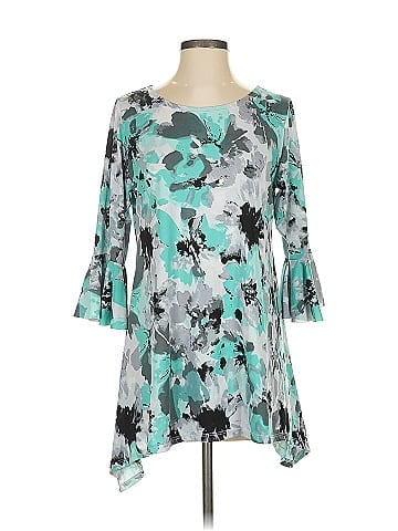 Flirty Pink 3/4 Sleeve Blouse (view 1)