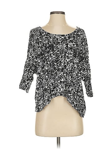 Velvet 3/4 Sleeve Top (view 1)