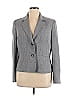 Kasper Houndstooth Gray Blazer Size 14 - photo 1