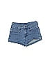 Babyfair Blue Denim Shorts Size 7 (big kids) - photo 1