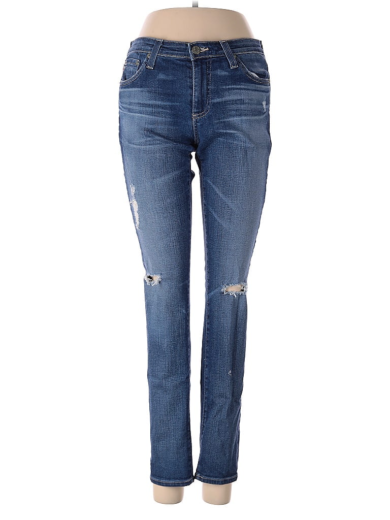 Pre-owned Adriano Goldschmied Jeans In Blue