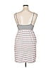 Motherhood Stripes Gray Casual Dress Size L - photo 2