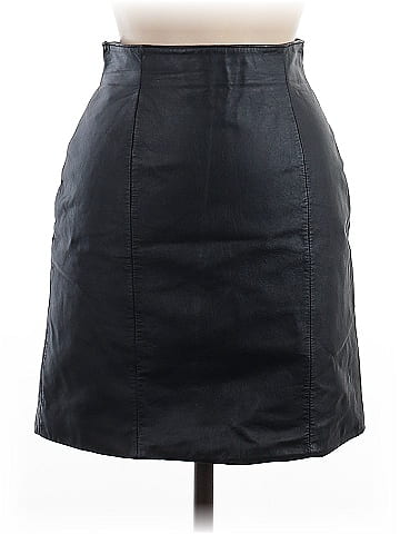 Wilsons Leather Faux Leather Skirt (view 1)