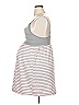 Motherhood Stripes Gray Casual Dress Size L - photo 5