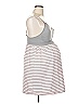 Motherhood Stripes Gray Casual Dress Size L - photo 4