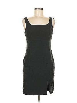 New with deals Tags Hugo Buscati Brand Black Sleeveless Dress With White Detail Size 4