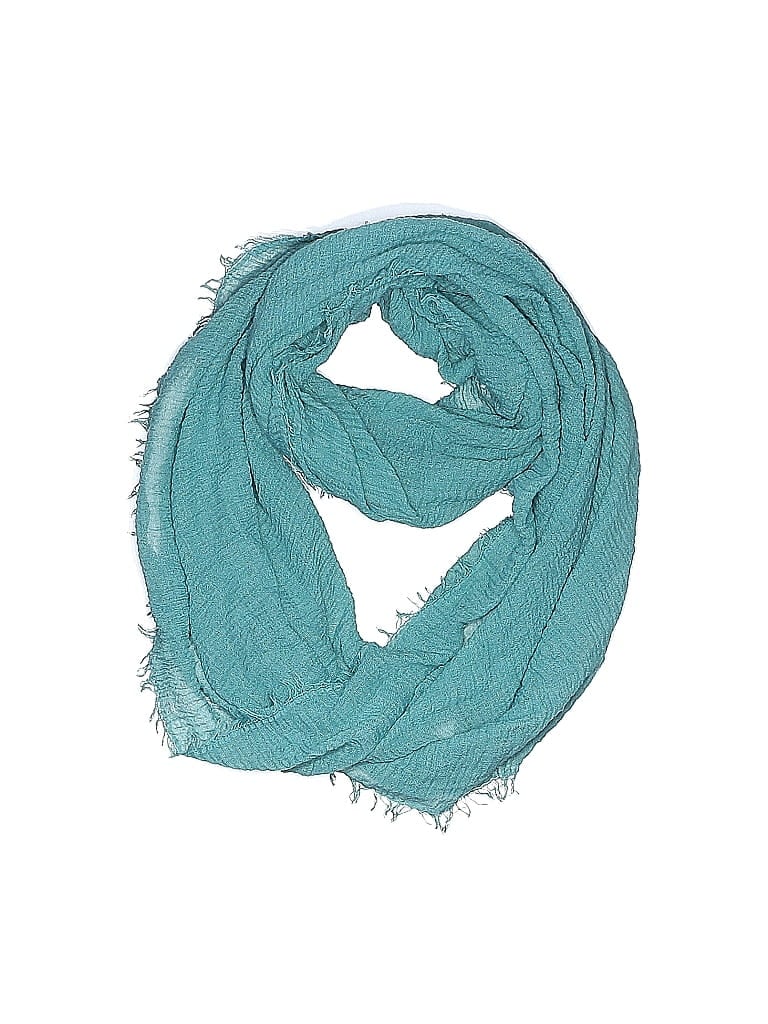 Pre-owned Assorted Brands Scarf In Blue