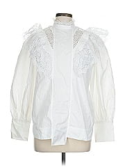 Ganni Long Sleeve Blouse