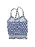 Mini Boden 100% Cotton Blue Sleeveless Blouse Size 4 - photo 2