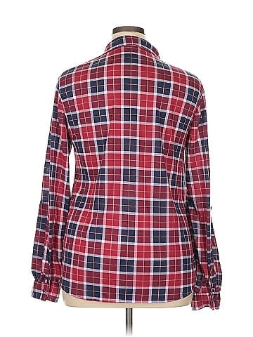 White Mark Long Sleeve Blouse (view 2)