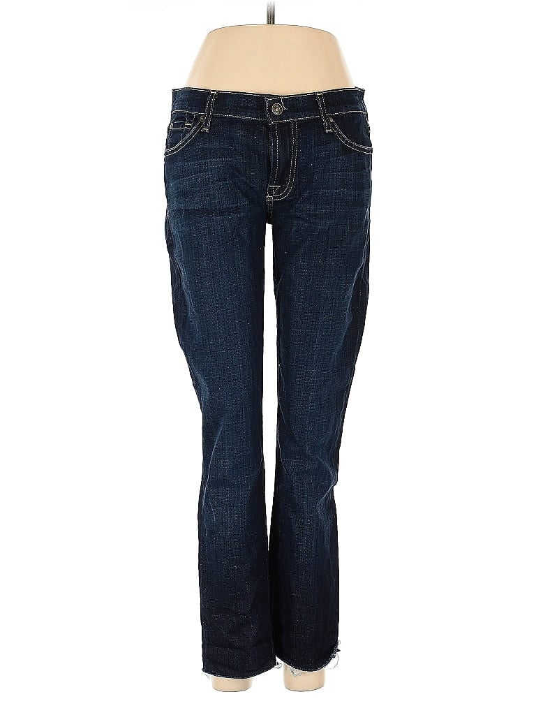 Pre-owned 7 For All Mankind Jeans In Blue