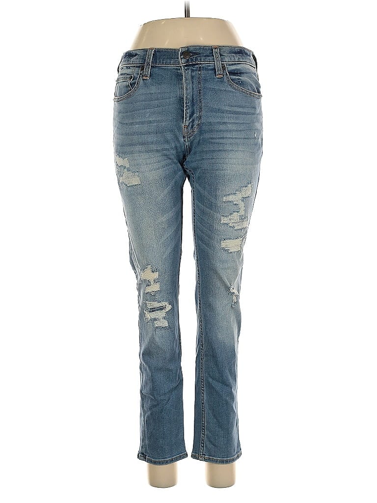 Pre-owned Hollister Jeans In Blue